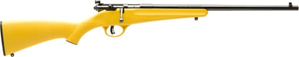 Savage Arms 13805 Rascal  Youth 22 LR 1rd 16.12" Blued Barrel, Blued Carbon Steel Receiver, Yellow Synthetic Stock, Right Hand