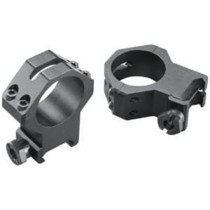 Weaver 4 Hole Tactical Ring 30mm Extra High Matte Black Accessory