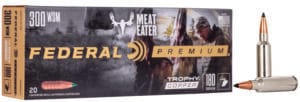 Federal Premium 300 Winchester Short Magnum 180 Grain Trophy Copper Ammunition