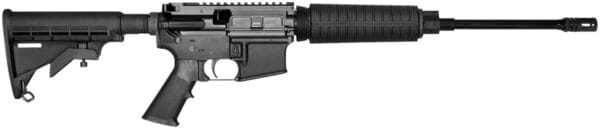 Del-Ton Inc ORFTLW160 Echo 316L 5.56x45mm NATO 16" 30+1 Black Hard Coat Anodized 6 Position M4 Stock Black A2 Grip