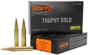 HSM Trophy Gold 300 Winchester Magnum 210 Grain VLD Ammunition