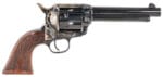 Taylors & Company 555129 Gambler  357 Mag Caliber with 5.50" Blued Finish Barrel, 6rd Capacity Blued Finish Cylinder, Color Case Hardened Finish Steel Frame & Checkered Walnut Grip