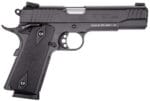 Taurus 1191101FS 1911  Full Size 45 ACP 8+1 5" Matte Stainless Steel Barrel, Matte Black Serrated Steel Slide & Frame, Black Checkered Polymer Grip, Right Hand