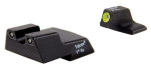 Trijicon HD 3-Dot Tritium Front and Rear Sight Set for Heckler and Koch 45 ACP Pistol