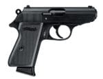 Walther Arms 5030300 PPK/S  22 LR 10+1 3.30" Steel/Threaded Barrel Matte Black Tenifer Serrated/Steel Slide, Black Zinc Alloy Frame w/Beavertail, Black Checkered Polymer Grips
