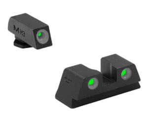 Meprolight Tru-Dot Green Tritium Adjustable Sight Set
