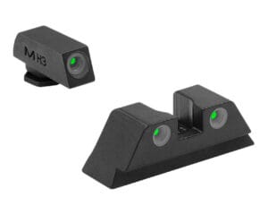Meprolight Model 21 Self Illuminated Fixed Night Sight Set Tritium