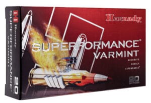 Hornady Superformance Varmint 204 Ruger 32 Grain V-Max Ammunition