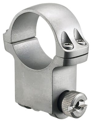 Ruger 30mm Extra High Silver Scope Ring Single