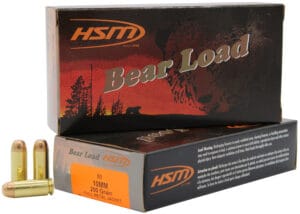 HSM 10mm Auto 200 Grain Full Metal Jacket Training Ammunition