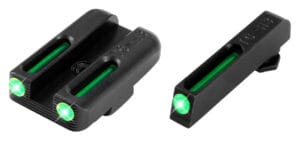 Truglo Brite-Site 8-Inch Green Tritium Fiber Optic Sight Set