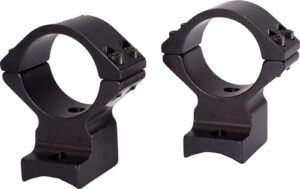 TALLEY RINGS LOW 1" KIMBER 84M - CURRENT PROD 8-40 BLK ANODIZED