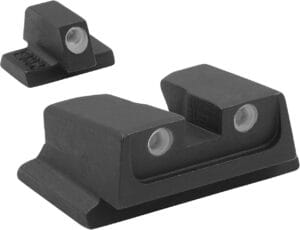 Meprolight Tru-Dot Self Illuminated Tritium Sight Set for Smith and Wesson M&P Pistol
