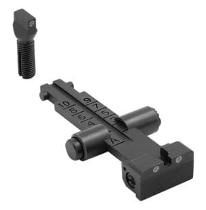 Meprolight Tru-Dot Self Illuminated AK/AKM Tritium Front and Rear Sight Set