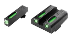 Truglo Brite-Site TFX 3-Dot High Tritium Fiber Optic Sight Set