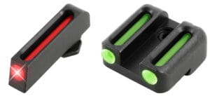 Truglo Brite-Site 8 Inch Low Profile Red and Green Fiber-Optic Sight Set