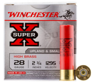 Winchester Ammo X285 Super X Heavy Game Load High Brass 28Gauge 2.75" 3/4oz 5Shot 25 Per Box/10 Case
