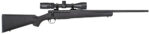 Mossberg 27933 Patriot  308 Win Caliber with 5+1 Capacity, 22" Fluted Barrel, Matte Blued Metal Finish & Black Synthetic Stock Right Hand (Full Size) Includes Vortex Crossfire II 3-6x40mm Scope
