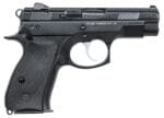 CZ-USA 91194 CZ 75 D PCR Compact Frame 9mm Luger 14+1 3.75" Black Steel Barrel, Black Serrated Steel Slide, Black Polycoat Aluminum Frame w/Beavertail, Black Rubber Grip