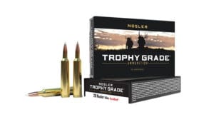 Nosler Trophy Grade 28 Nosler 160 Grain AccuBond Rifle Ammunition