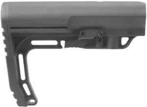 Mission First Tactical Battlelink Minimalist Black Collapsible Stock Accessory