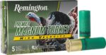 Remington Magnum Turkey 12 Gauge 3.5 Inch 2oz Number 5 Copper-Plated Lead 5 Round Shotgun Ammunition