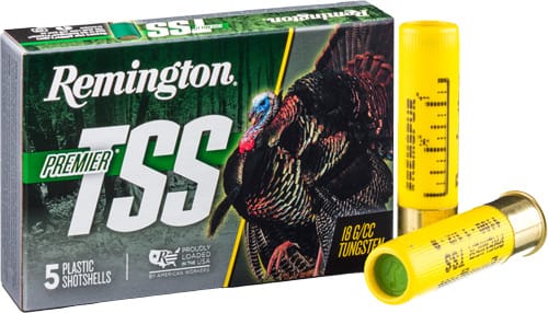 Remington TSS Turkey 20 Gauge 3 Inch 1-1/2oz Number 9 Shot 5 Round Shotshell Ammunition