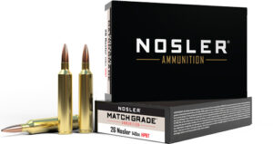 NOSLER MATCH GRADE 26 NOSLER - 140GR CUSTOM HPBT 20RD 10BX/C
