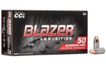 Blazer 9mm 115 Grain Full Metal Jacket 50 Round Ammunition