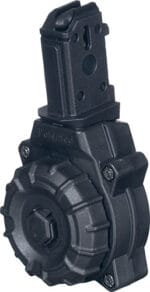 PRO MAG MAGAZINE CZ SCORPION - 9MM 30RD DRUM BLACK POLY <