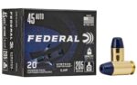Federal Syntech Defense 45 ACP 205 Grain Semi-Jacketed Hollow Point Ammunition