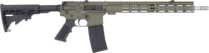Great Lakes AR15 223 Remington 16 Inch Stainless OD Green Rifle