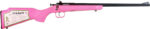 CRICKETT RIFLE G2 22LR - BLUED/PINK SYNTHETIC