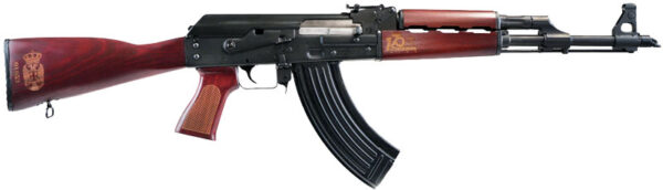 ZASTAVA ZPAPM70 170TH 7.62X39 - 30RD BLUED SERBIAN RED WOOD - Image 2