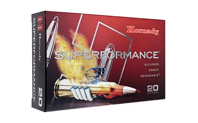 Hornady Superformance 300 Winchester Magnum 165 Grain CX Rifle Ammunition