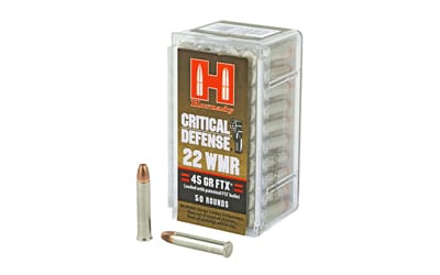 Hornady Critical Defense 22 Winchester Magnum 45 Grain FlexTip Ammunition