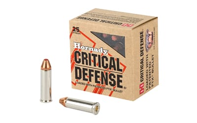 Hornady Critical Defense 38 Special 110 Grain FlexTip Ammunition 25 Round