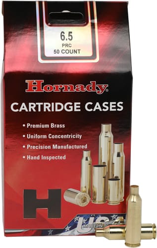 Hornady 6.5 PRC Unprimed Reloading Brass 50 Count