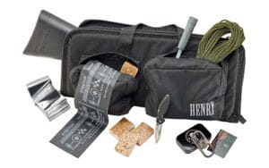 Henry US Survival 22 LR Black Rifle with Gear and Bag