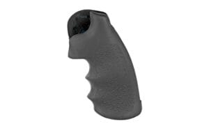 Hogue OverMolded Colt Python Finger Groove Black Grip
