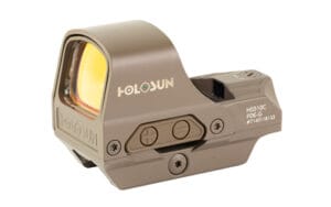 Holosun 510C Elite Reflex Green Solar Flat Dark Earth Holographic Sight