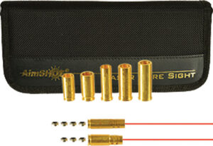 AIMSHOT BORE SIGHT 9MM/30 - CARBINE & 5 PISTOL CAL ARBORS