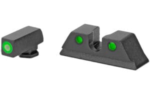 Meprolight Hyper-Bright Taurus G3 Green Self Illuminated Fixed Night Sight Set