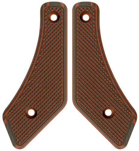 Midwest Industries Lever Action G10 Large Red Black Pistol Grip Panel Accessory