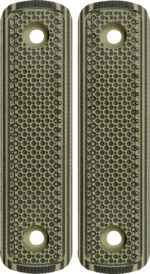 MI LEVER ACTION G10 STRAIGHT - GRIP PANEL OD GREEN / BLACK