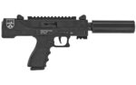 MPA PISTOL 9MM 4.5" 17RD TB BLK W/RL