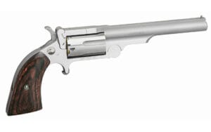 North American Arms Ranger II 22 Winchester Magnum Rimfire 4 Inch 5 Round Stainless Revolver