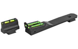 Hi-Viz Litewave Front and Rear Green Adjustable Sight Set for Henry 30-30