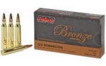 PMC Bronze 223 Remington 55 Grain Soft Point Ammunition