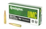Remington UMC 223 Remington 55 Grain Full Metal Jacket Ammunition